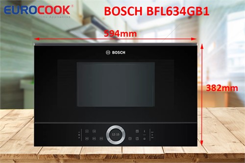 Hướng dẫn sử dụng Lò vi sóng Bosch BFL634GB1 series 8 chi tiết nhất